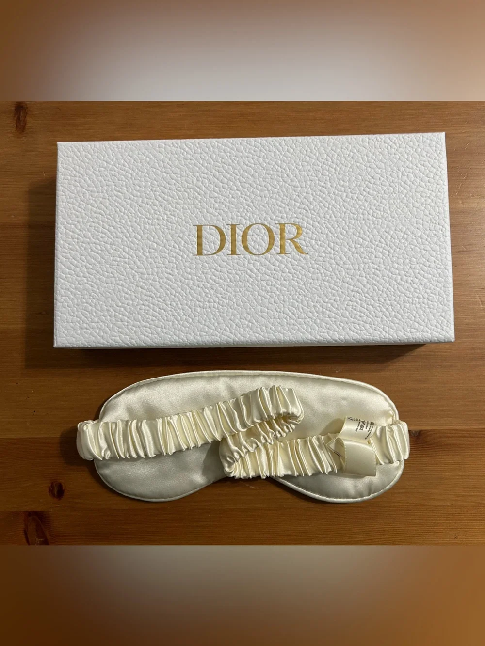 Dior beauty eye sleep mask with gift box